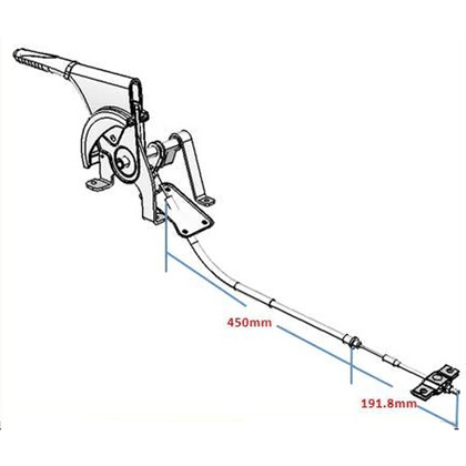 Parking brake - cable