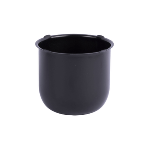 Cubo cerrado diámetro 110mm negro