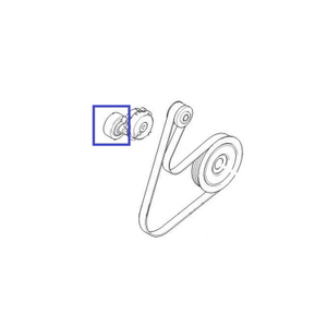 Belt - Poly V - tensioner - pulley