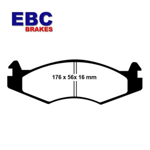 Premium brake pads - EBC - ULTIMAX