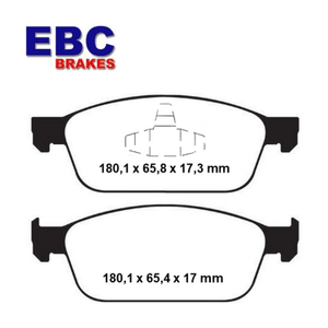 Premium brake pads - EBC - ULTIMAX
