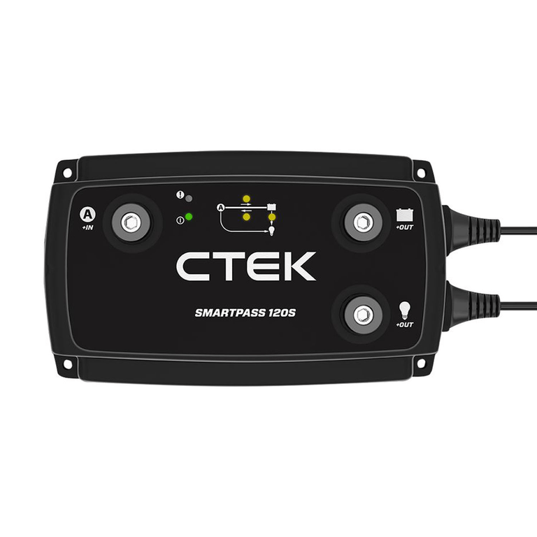 Coupleur séparateur batterie 12V - CTEK SMARTPASS 120S