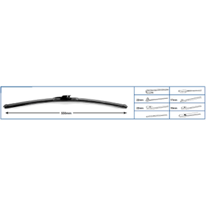 Limpiaparabrisas - Flat Blade 550 mm