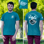 XL - Tee-shirt hombre Overland / Verde azulado