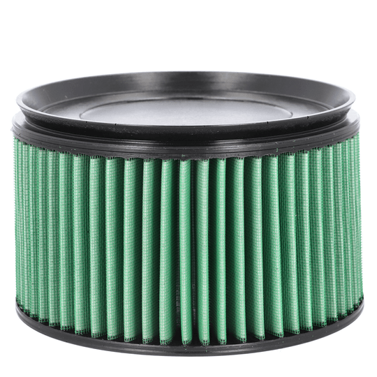 Filtre à air cylindrique universel GREEN FILTER angle droit