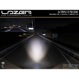 LAZER TRIPLE grille integration kit - R 750