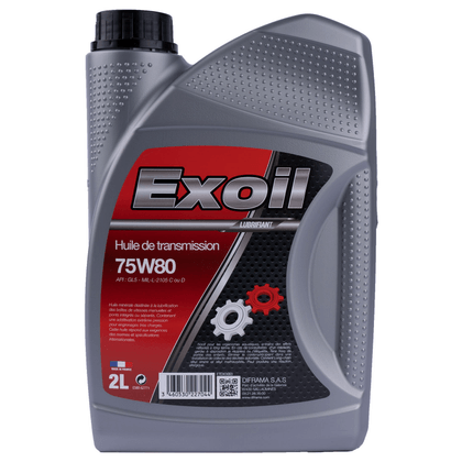 Aceite caja y puente Exoil - 75W80 GL5