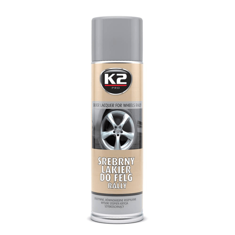 K2 - Rim paint SILVER LACQUER FOR WHEELS 500 ML