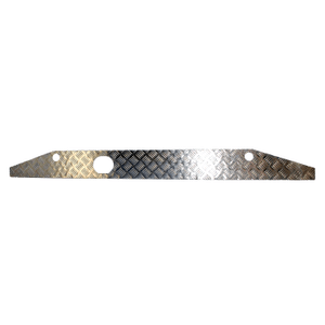 Chequer plate rear crossmember protection