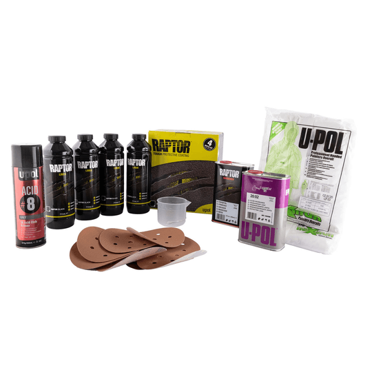 Revêtement Raptor - Noir - Kit pour pick up benne courte