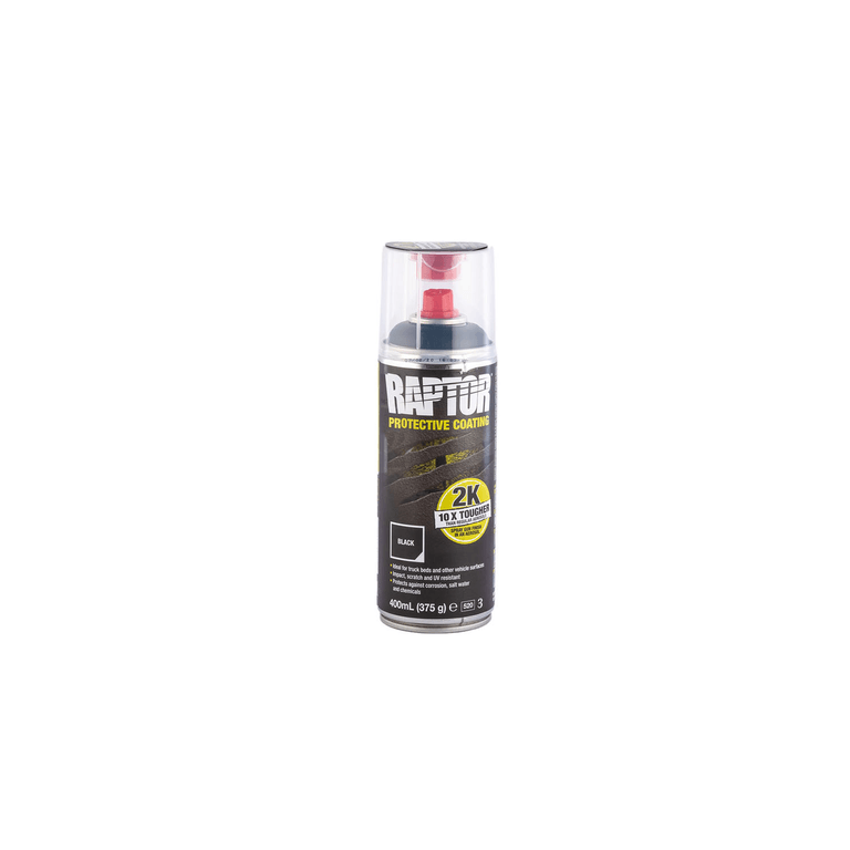 Raptor coating - 2k aerosol system - black