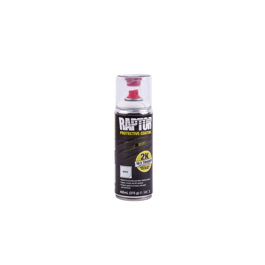 Revêtement Raptor - systeme aerosol 2k - blanc