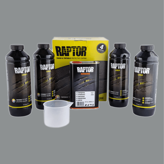 Revêtement Raptor - RAL7042 Gris clair 4L