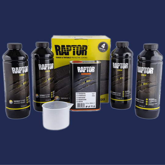 Revêtement Raptor - RAL5013 Bleu cobalt 4L