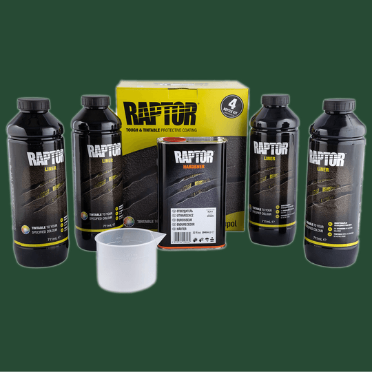 Revêtement Raptor - RAL6028 Vert pin 4L