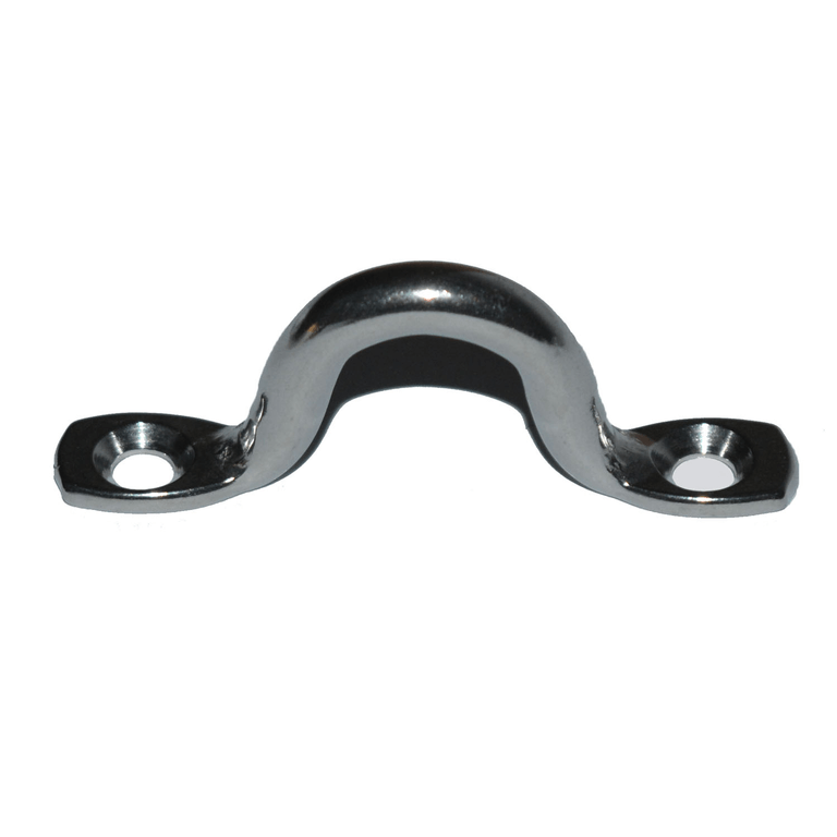 Stainless steel stap 8 mm (2 bolts)