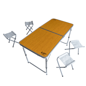 Table + 4 camp chairs Equip'addict
