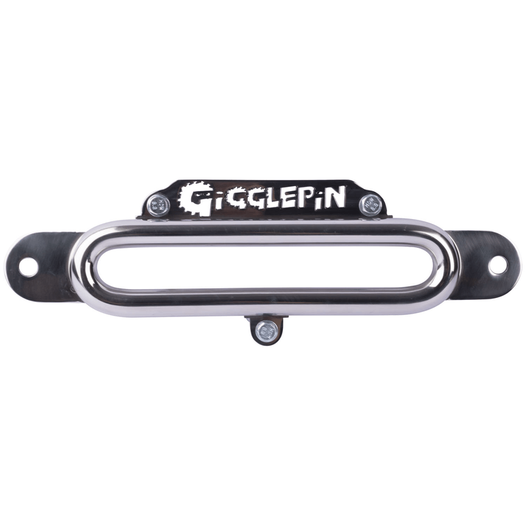 Gigglepin Aluminium fairlead for synthetic cable & rope