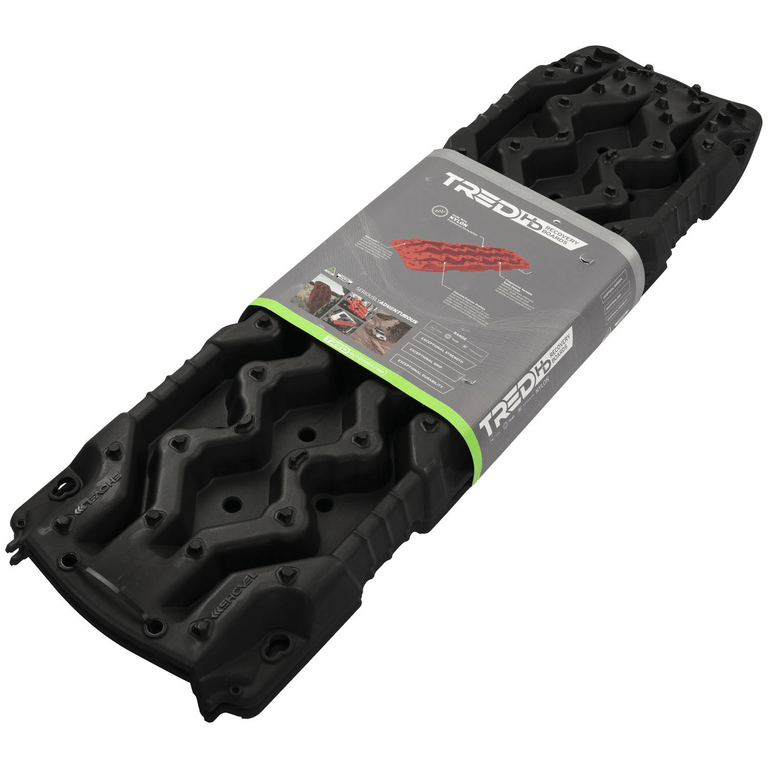 Sand recovery plates - TRED HD BLACK