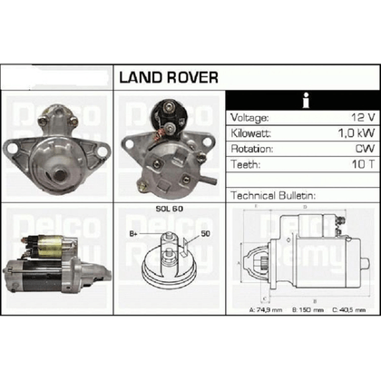 Starter motor assembly