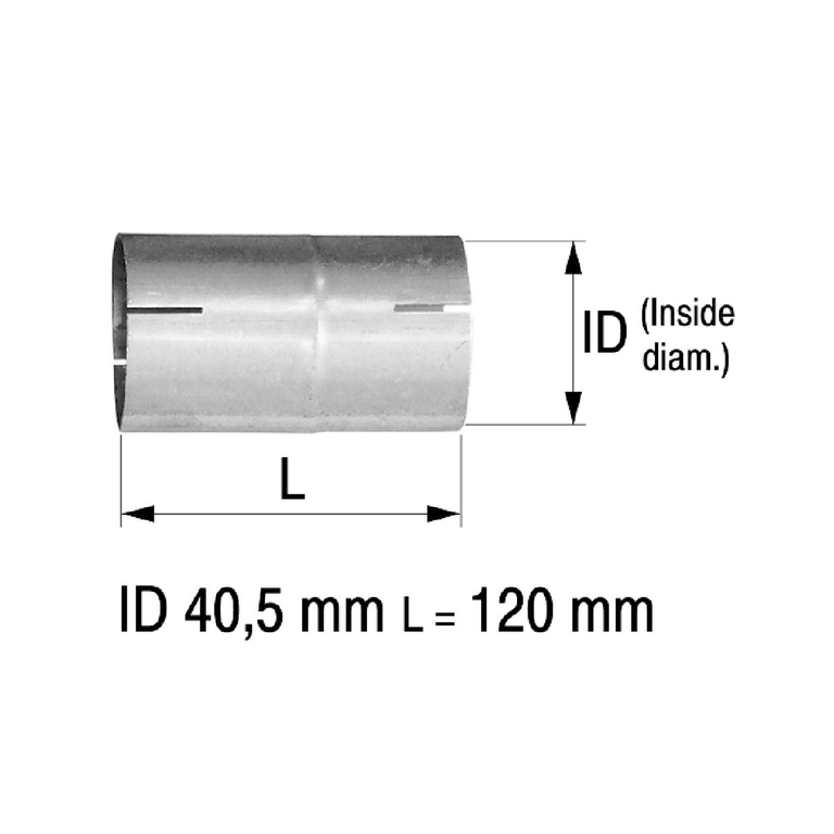 Connector 40.5mm 120mm