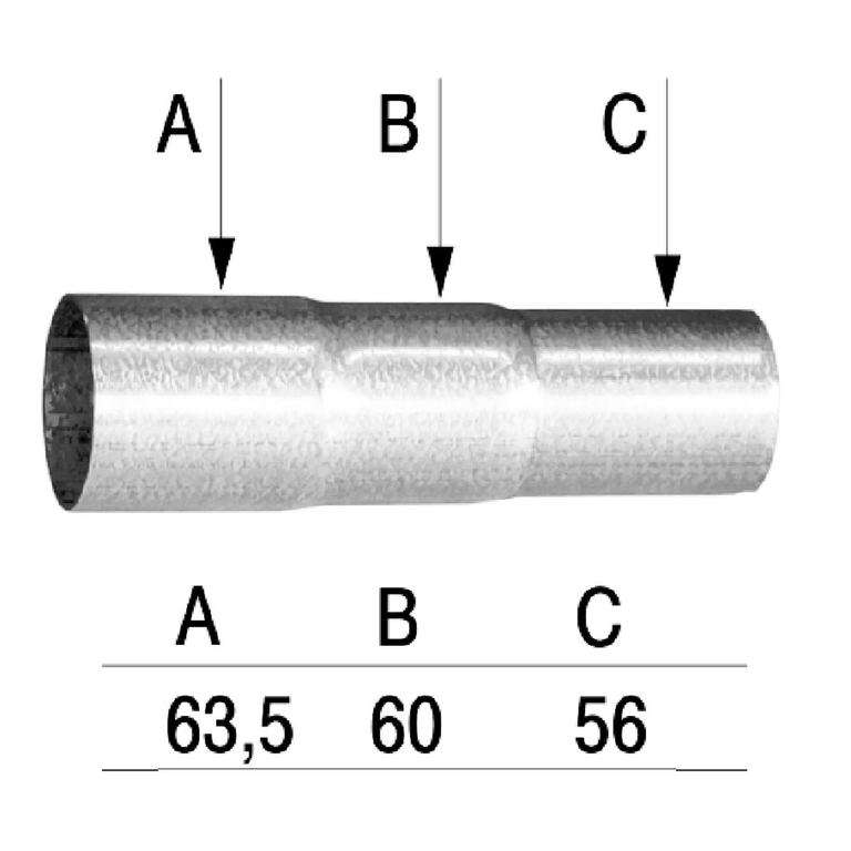 Connector 63.5mm 60mm 56mm