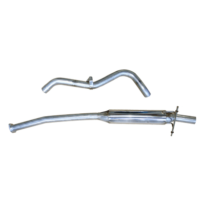 Stainless steel  mid & rear 63m pipe - Tecinox