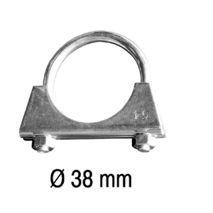 U-clamp M8 38mm