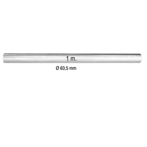 Universal pipe 63.5mm 1m