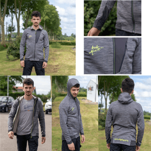 Fleece jacket – unisex / L – Grey