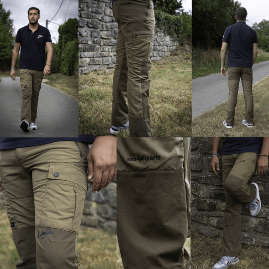 Trousers - unisex / 40 - tan