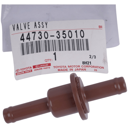 Booster - anti return valve