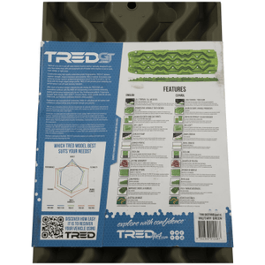 Sand recovery plates - TRED GT Military Green