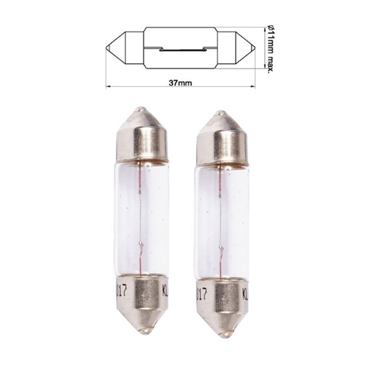 Lights - bulbs - Festoon 11X38 C5W - SV8,5 - 12V 5W