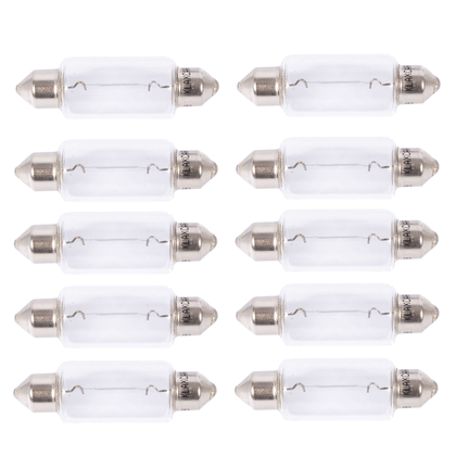 Lights - bulbs - Festoon 10X36 C10W - SV8,5 - 12V 10W