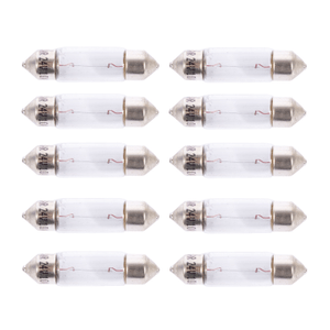 Luces - bombillas 10X36 C10W - SV8,5 - 24V 10W