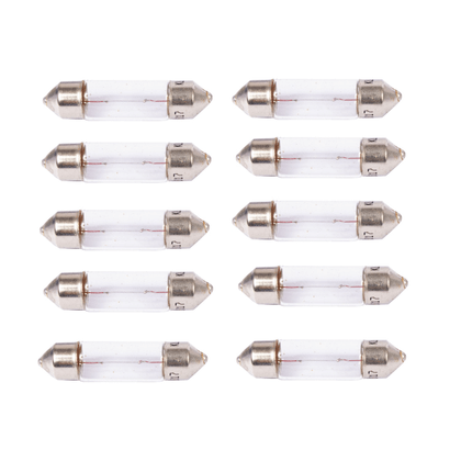 Feux - ampoules - Navette 11X38 C10W - SV8,5 - 12V 10W