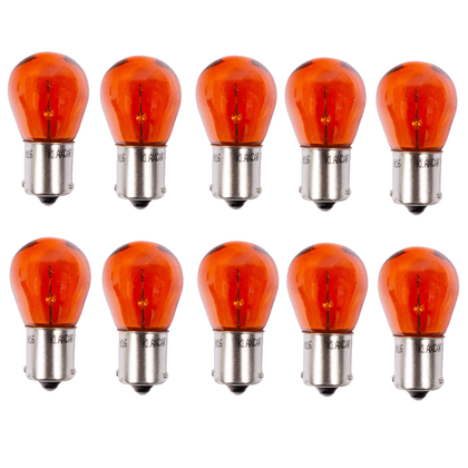 Feux - Ampoules - PY21W - BAU15S - 12V 21W - Ambré