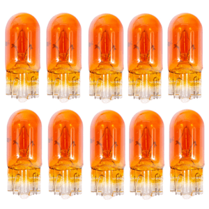 Lights - bulbs - Wedge - T10 - W2,1x9,5D - 24V 5W - Amber