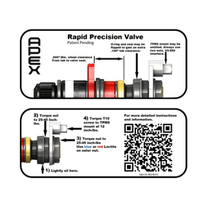 Valves - kit de valves de dégonflage ultra rapide - APEX