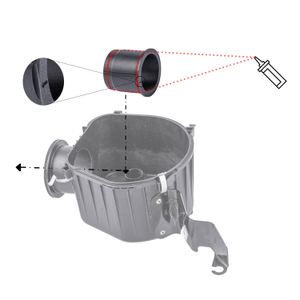 Kit conexión caja del filtro de aire / Snorkel