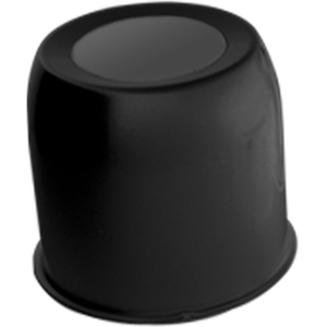 Closed hub cap (diam. 83) black