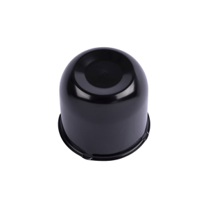 Closed hub cap (diam. 110) black