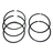 Piston rings - set oversized +0.40