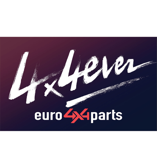 Autocollant - 4x4 ever Euro4x4parts 20cm