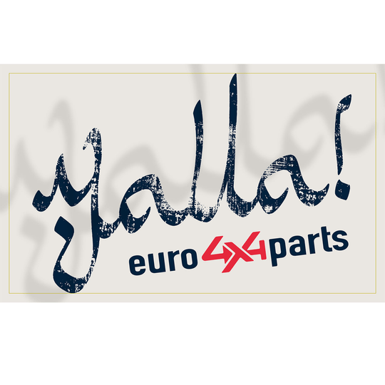 Sticker - Yalla!