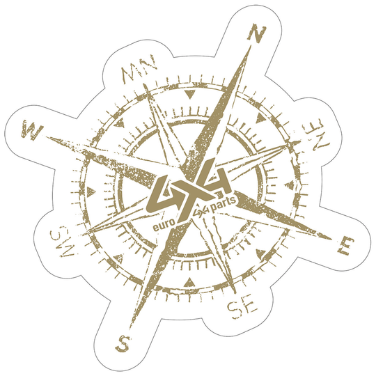 Sticker - Euro4x4parts Compass 60cm