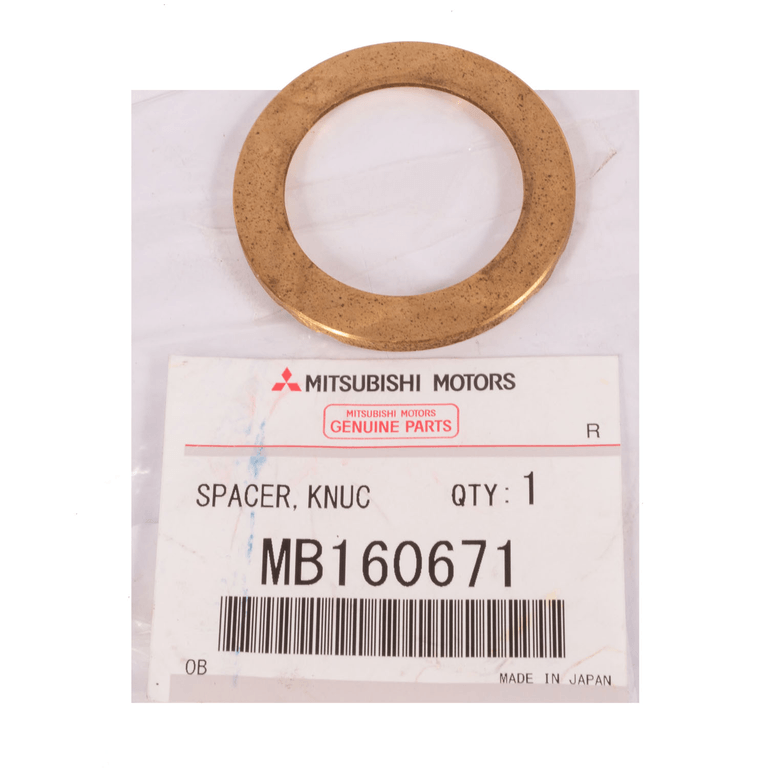 Spindle - Needle bearing or bush - spacer