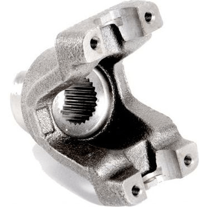 Flange on differential pinion