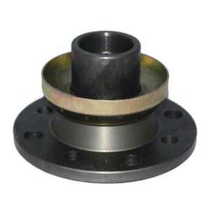 Flange on differential pinion